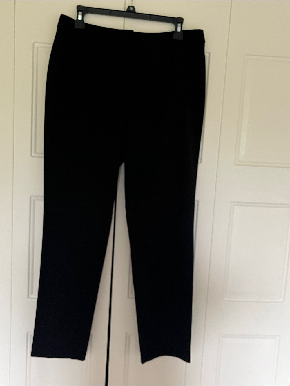Calvin Klein Black Straight-Leg Trousers